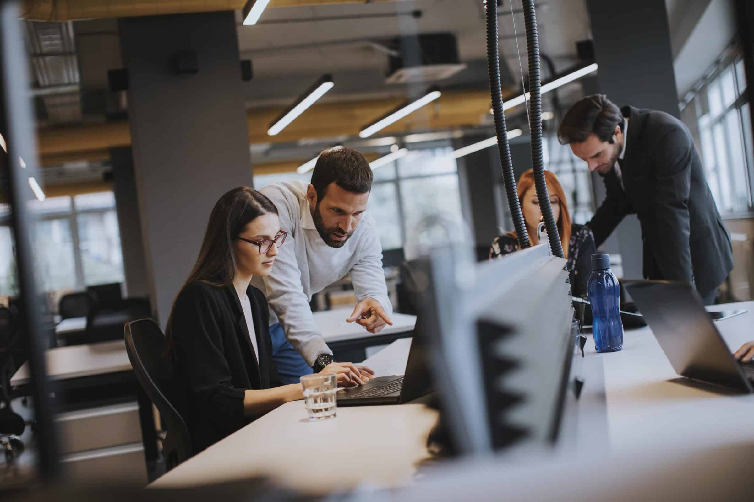 Business people in office Business people in office