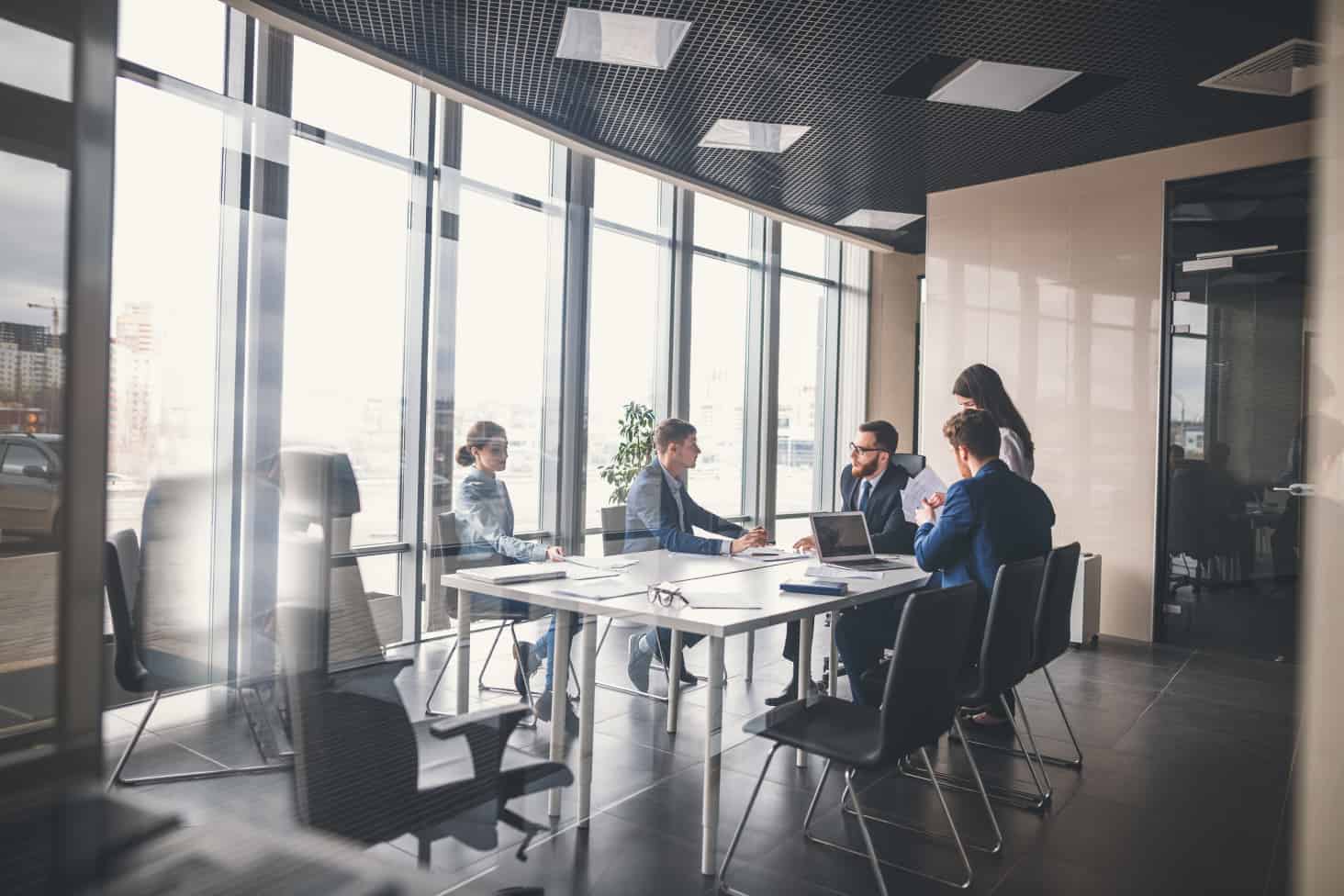 Business Team Working Business Team Working