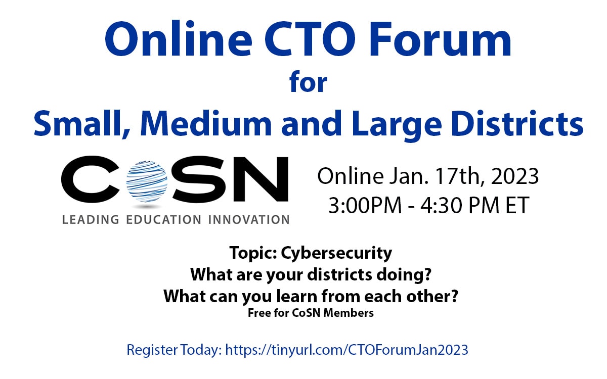 cto forum jan 23