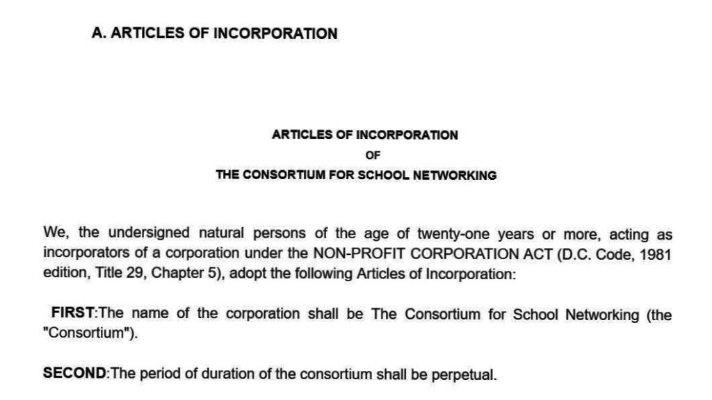 articles of incorp photo 2