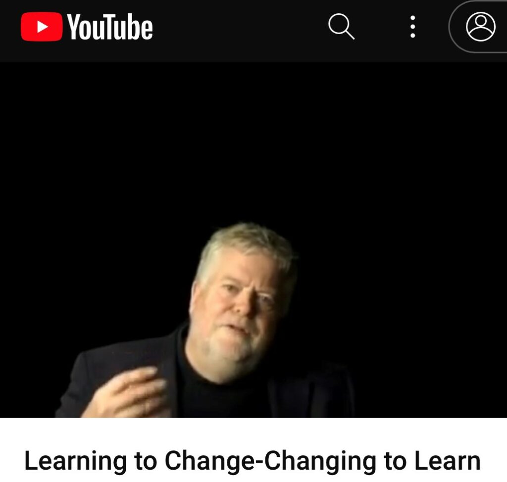 learning to change changing to learn 2009