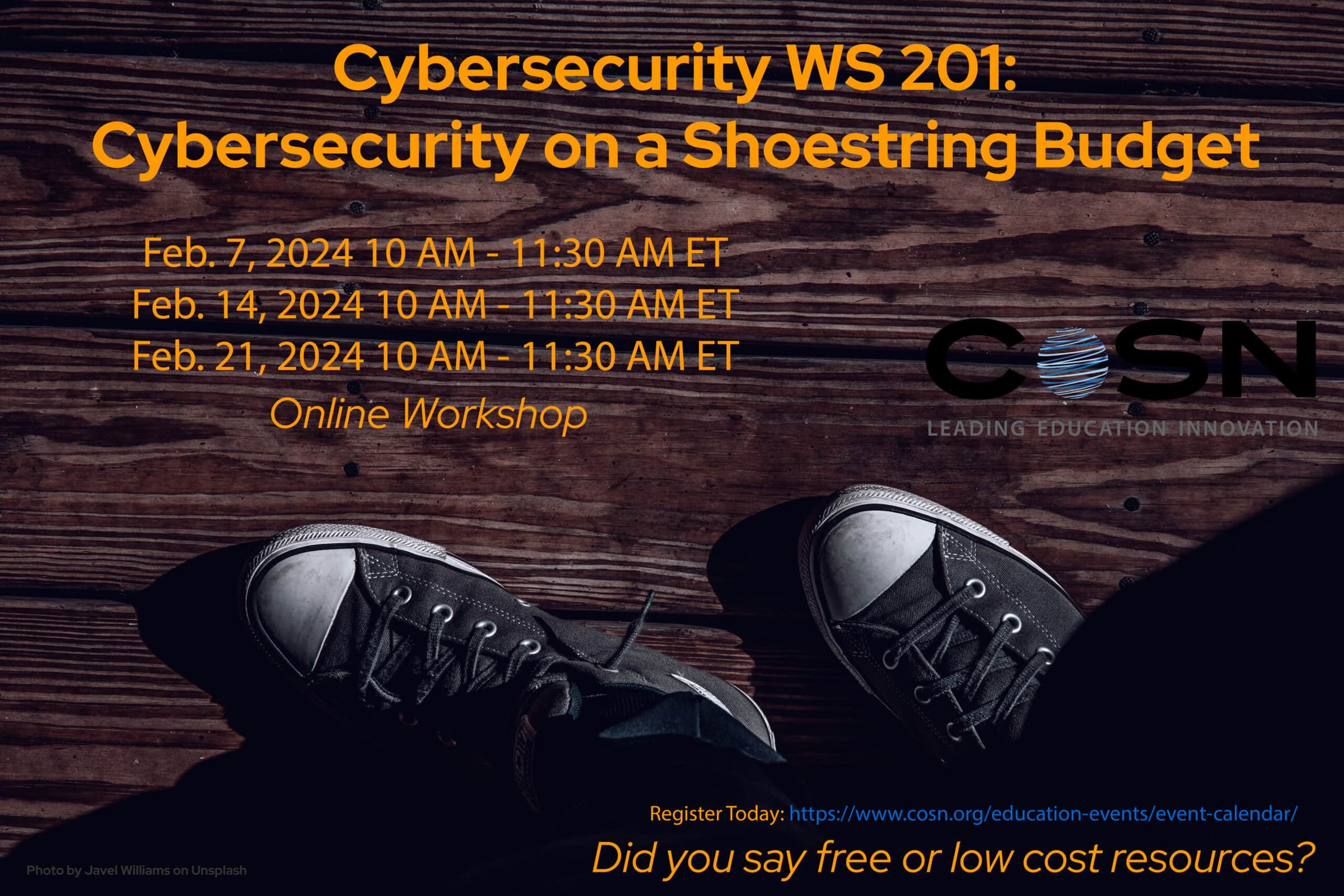 cybersecurityws201 shoestring 24