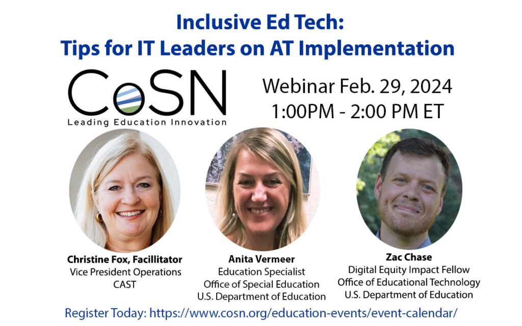 inclusive ed tech tips for it leaders on at implementation webinar 