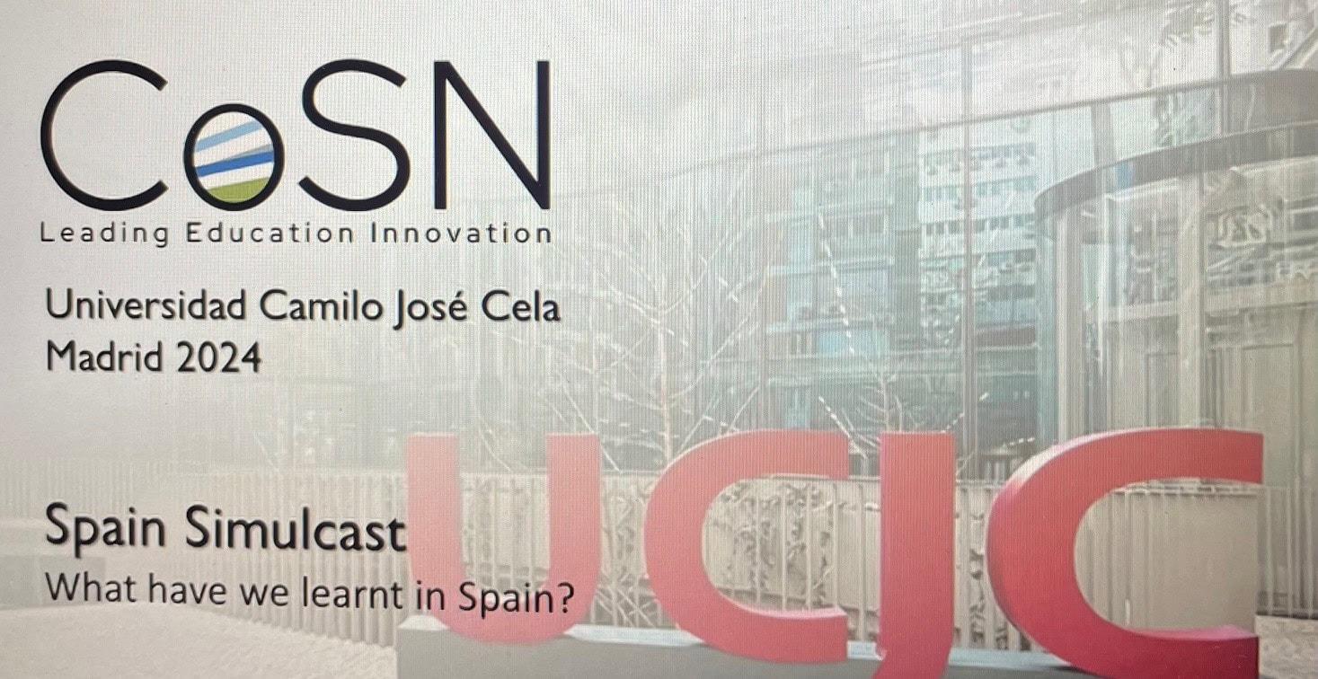 CoSN International Education Delegation to Spain 2024 Simulcast