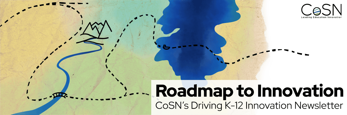 2025 cosn dk12i newsletter map header