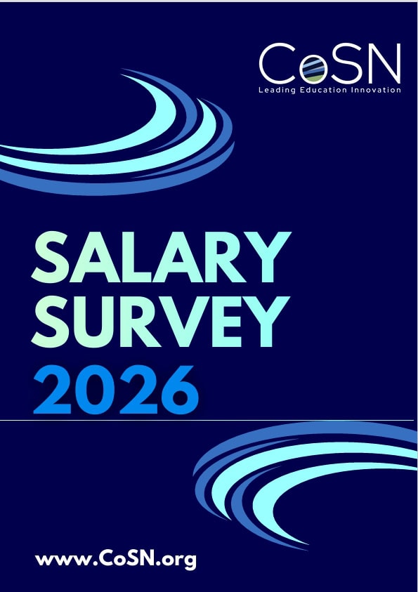 Blue Cover Sheet for the CoSN2026 Salary Survey