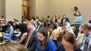 Erate meeting on the hill audience